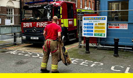 Working with the London Fire Brigade in Camden