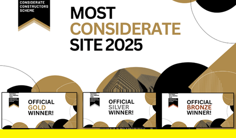 Mulalley win Most Considerate Site at this year’s Considerate Constructor Scheme National Site Awards
